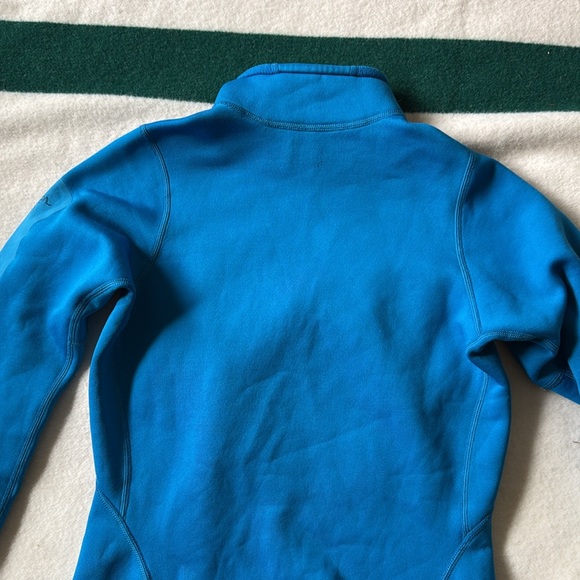 Arc’Teryx Women’s Quarter Zip Fleece Blue Pullover Size Small - Picture 6 of 12